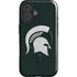 Michigan State University Spartans Logo iPhone 16 Plus Magsafe Impact Case